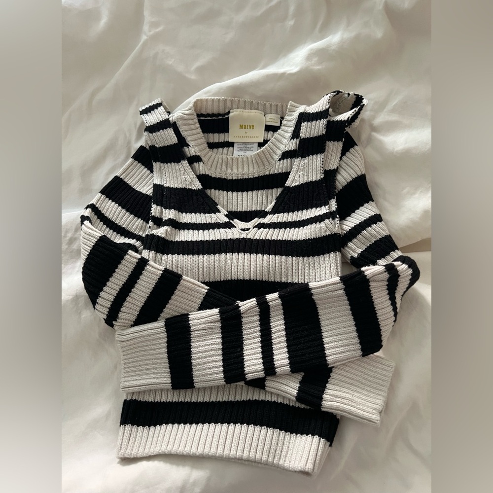 Anthropologie sweater shrug tank 2 piece